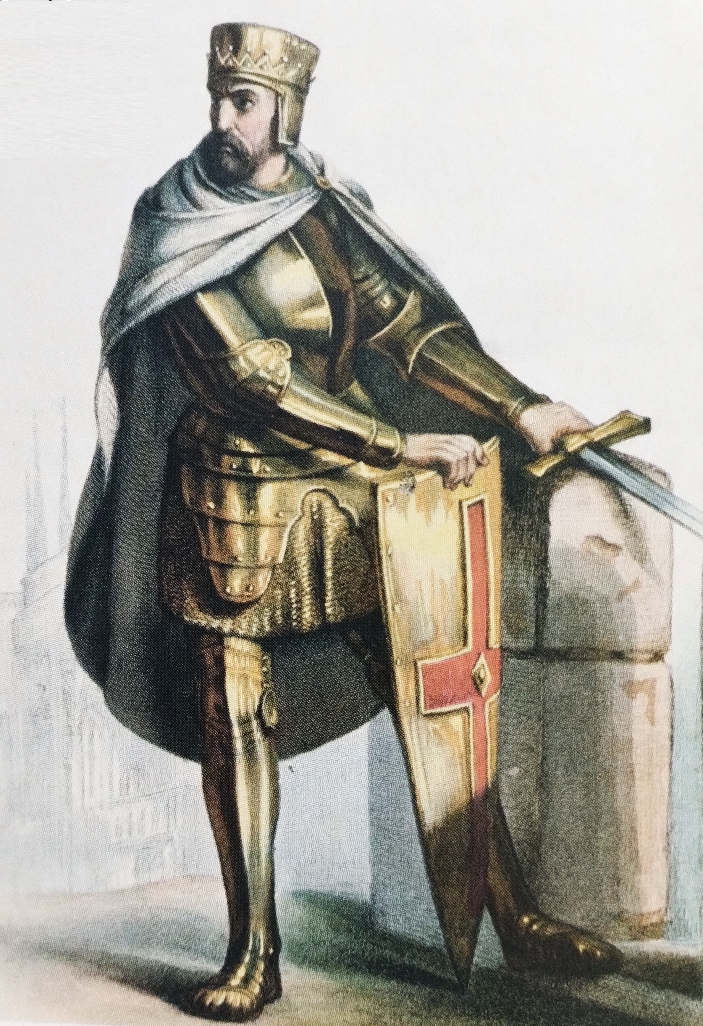 Simon de Montfort, 18th-century engraving