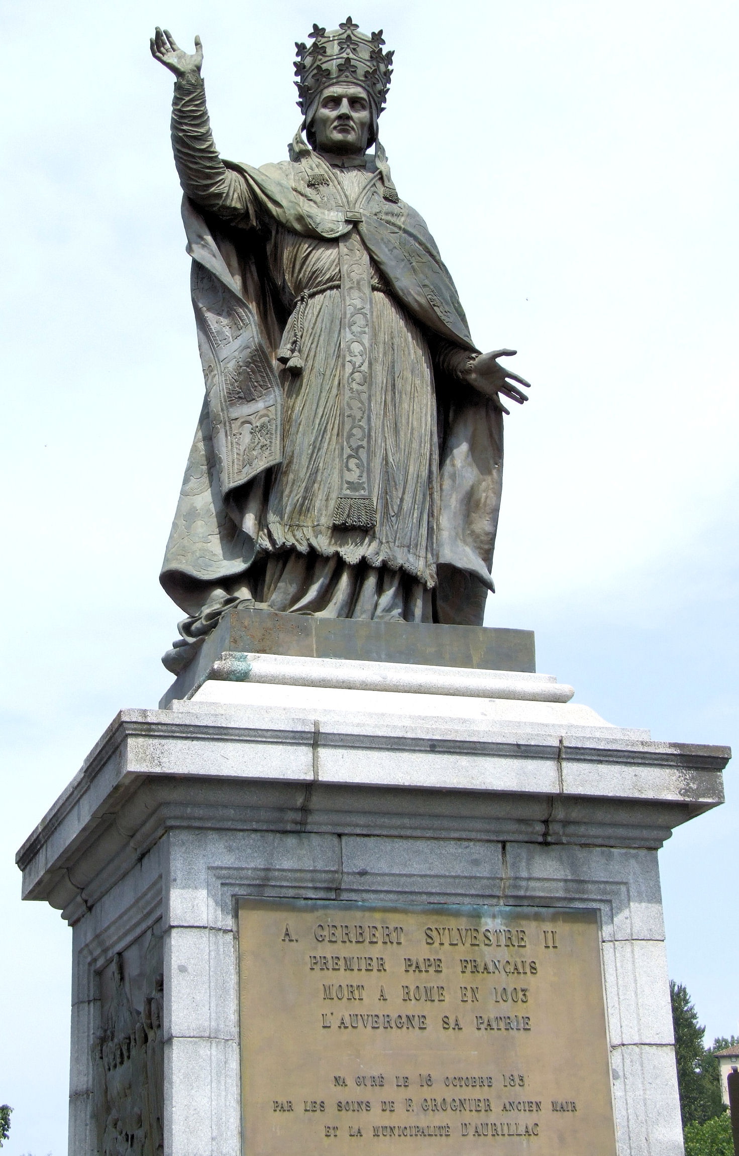 Monument of Pope Gerbert