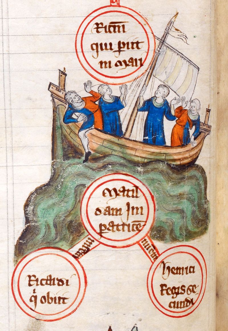 The Sinking of the White Ship in the English Channel near the Normandy coast off Barfleur