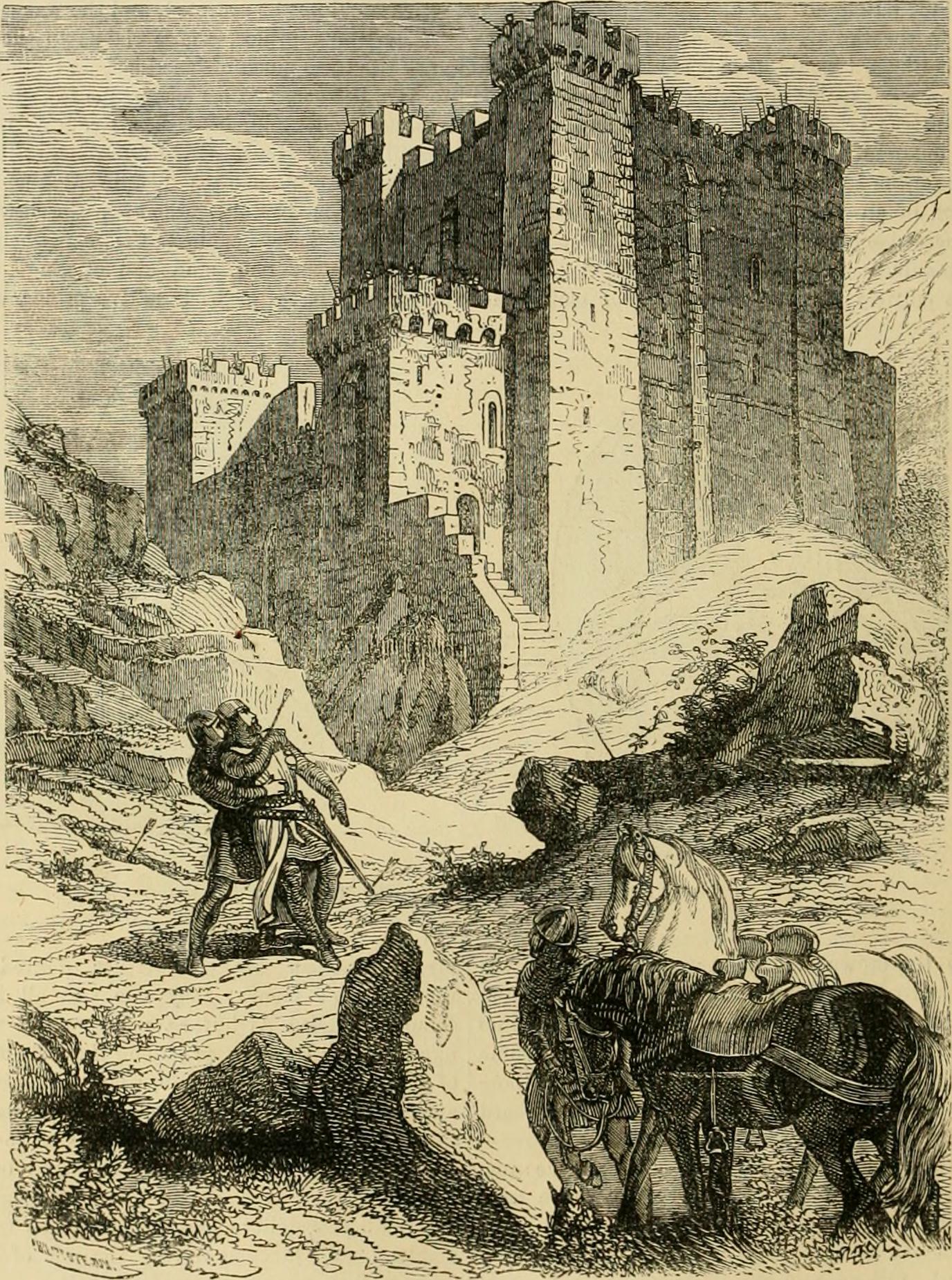 Richard the Lionheart Receiving his Death Wound