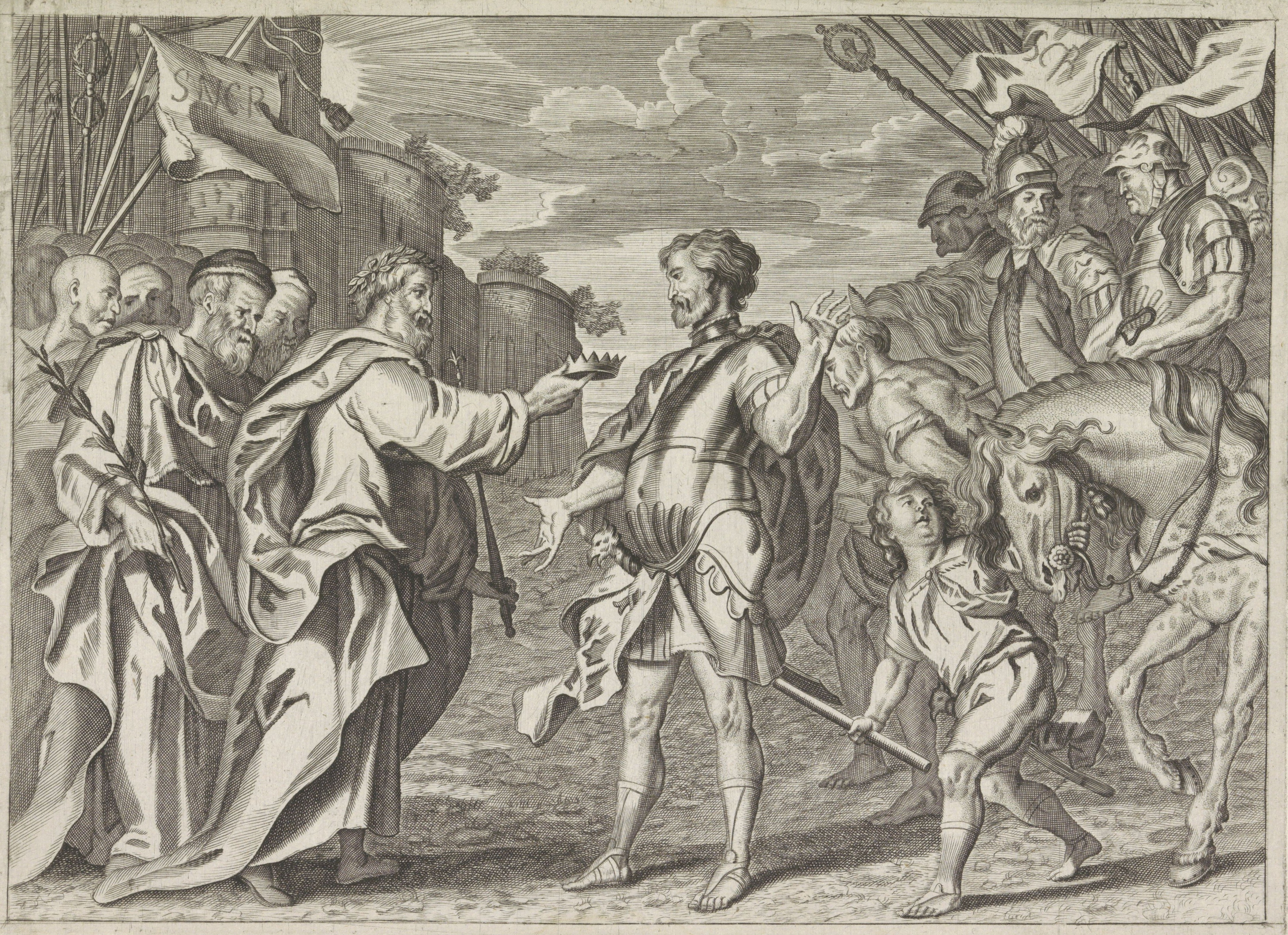 Numa Pompilius is appointed king of Rome Ovid's Metamorphoses