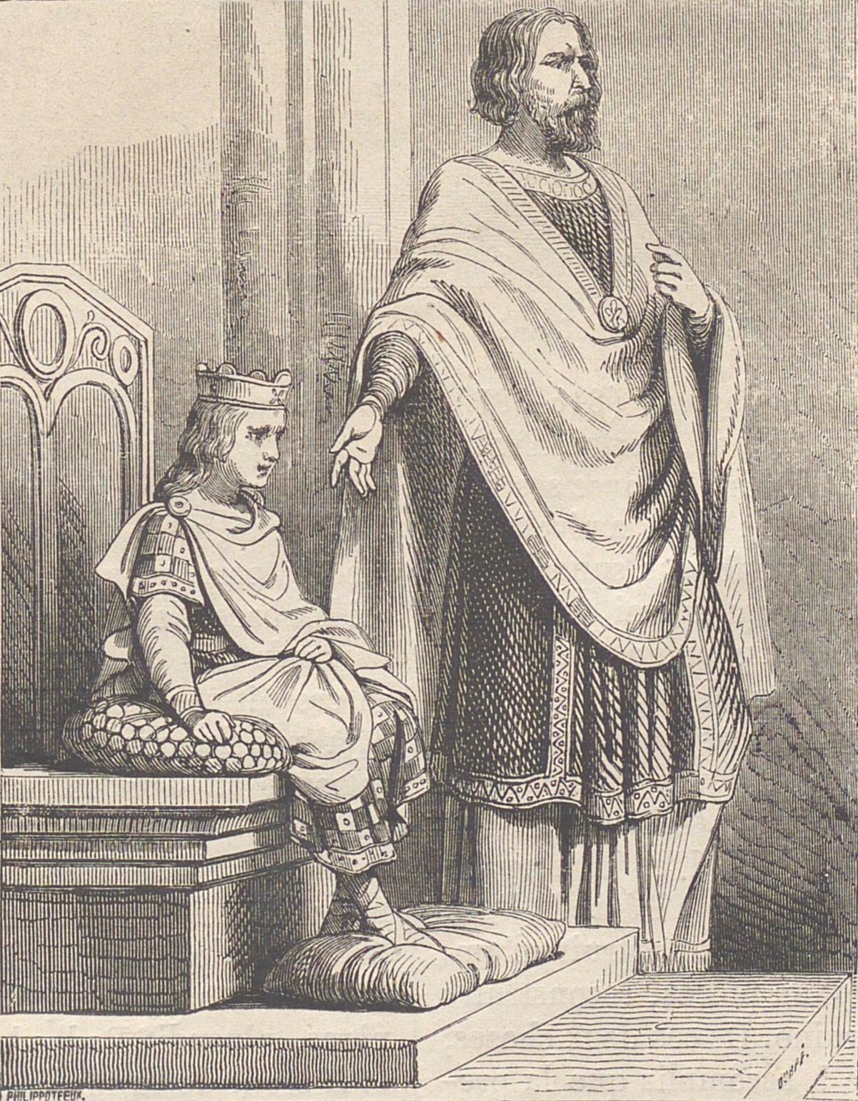 Pepin, Mayor of the Palace of Clovis III