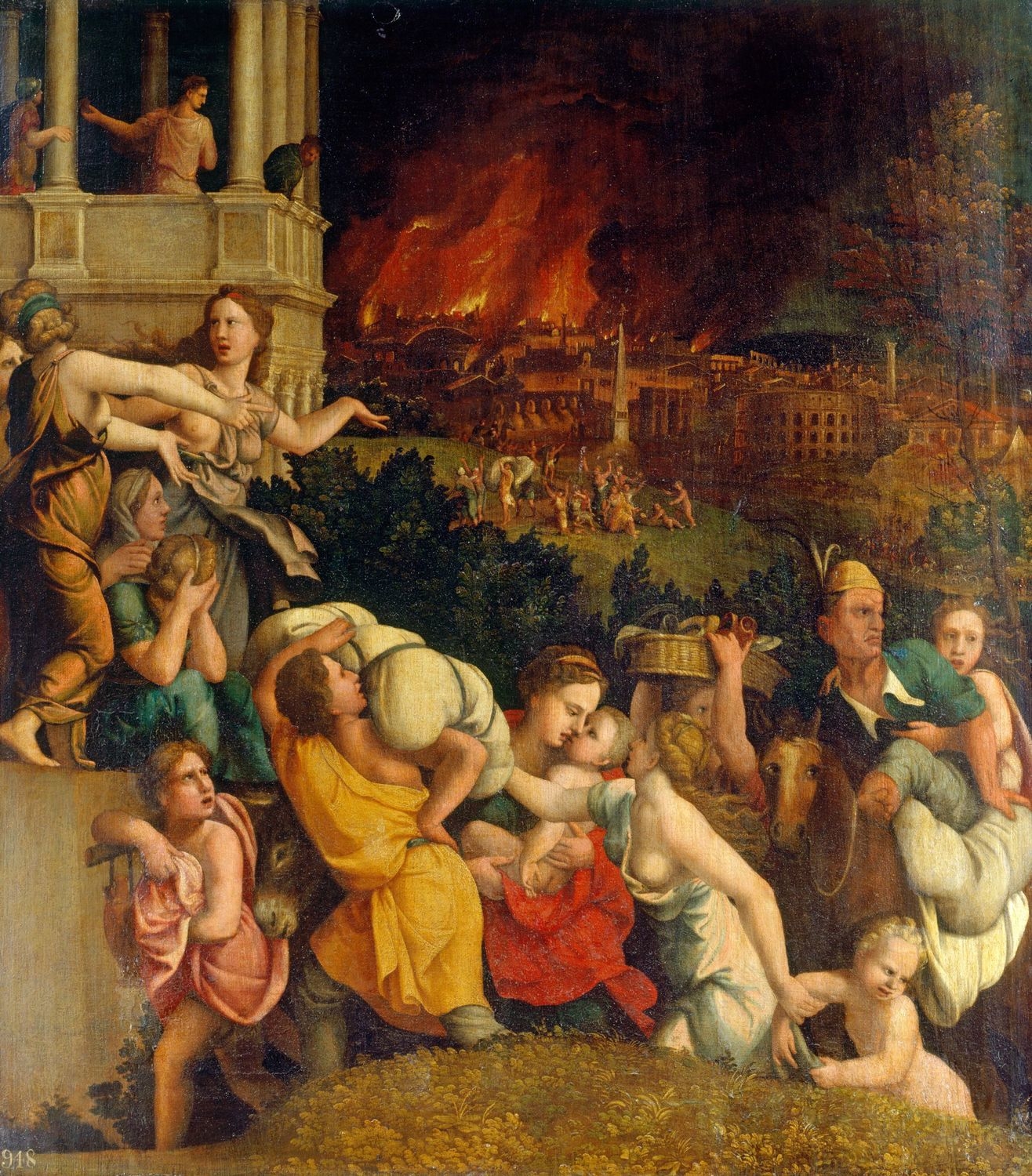 Nero Playing while Rome Burns