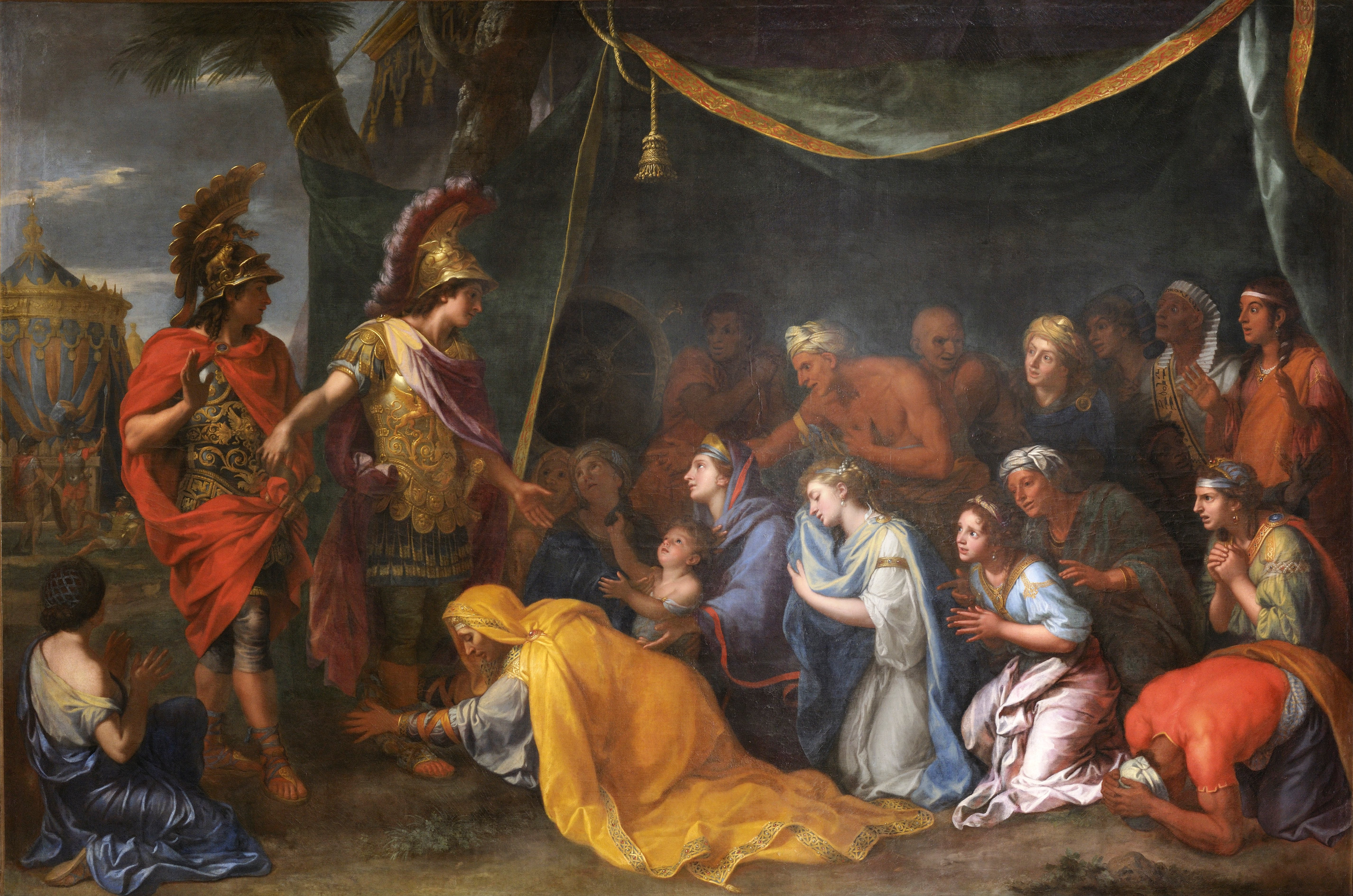 The Queens of Persia at the feet of Alexander, also called The Tent of Darius