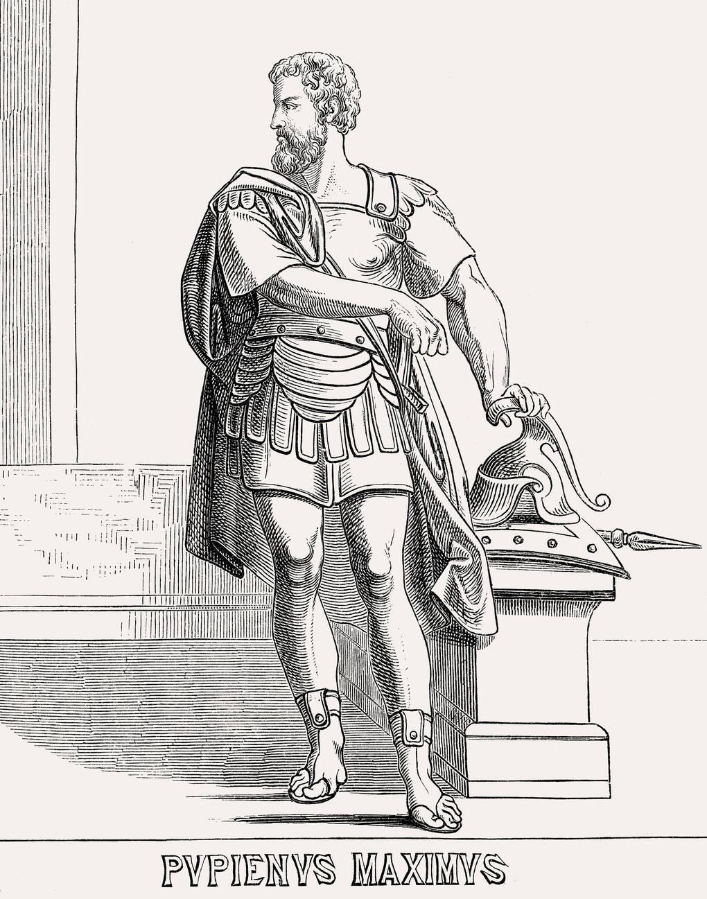 Pupienus, or Pupienus Maximus, c. 165170