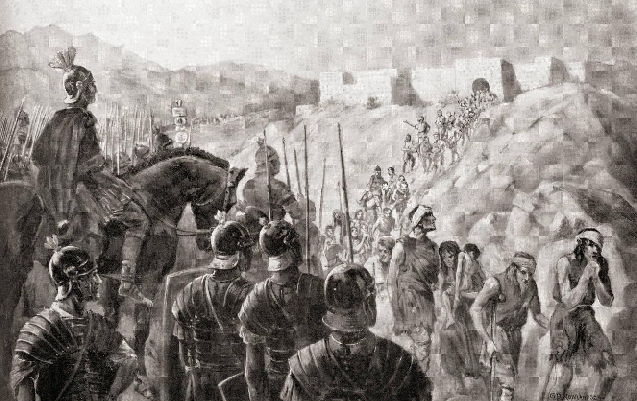 The fall of Numantia