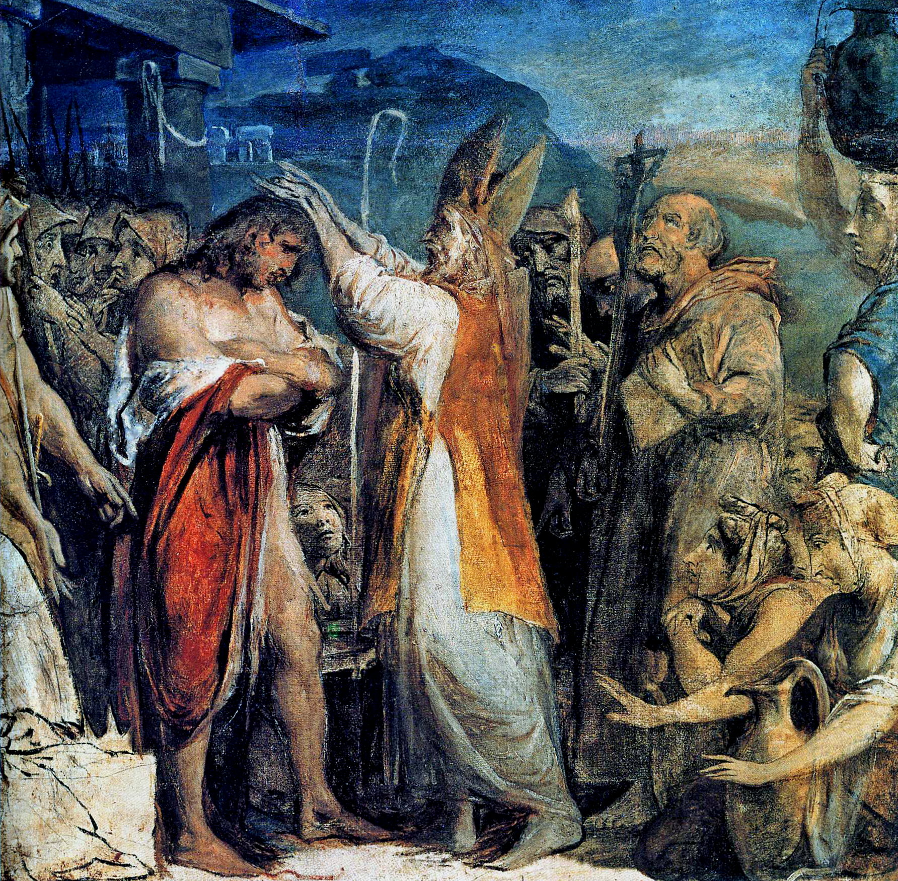 The Baptism of King Cashel by St Patrick