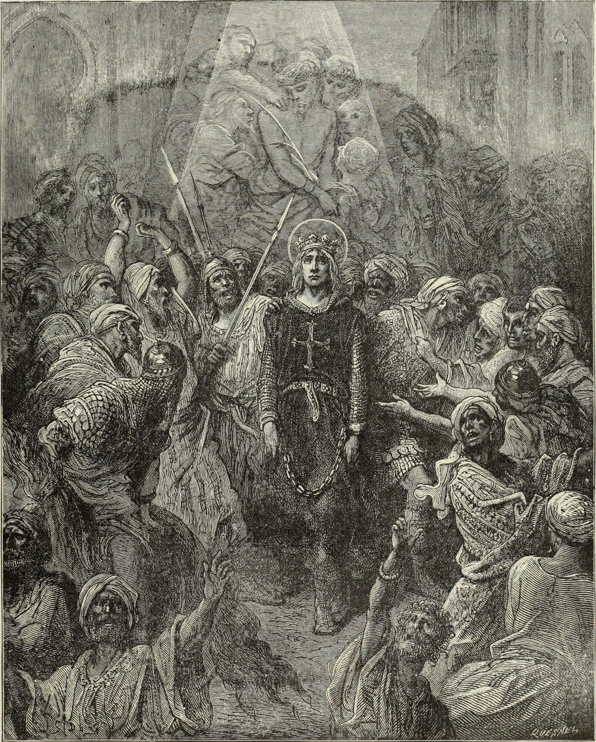 St Louis a Prisoner in Egypt