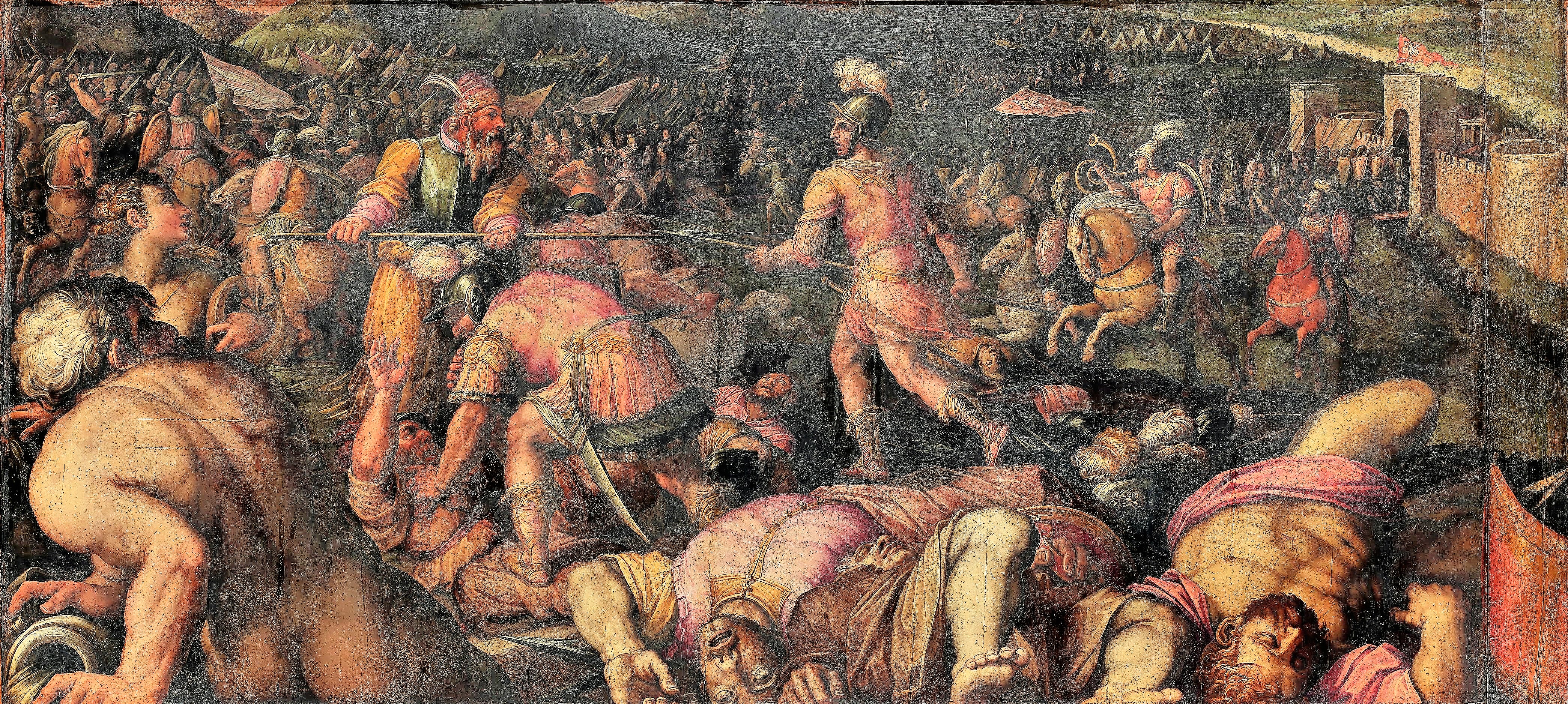 The Battle against Radagaisus at Faesulae