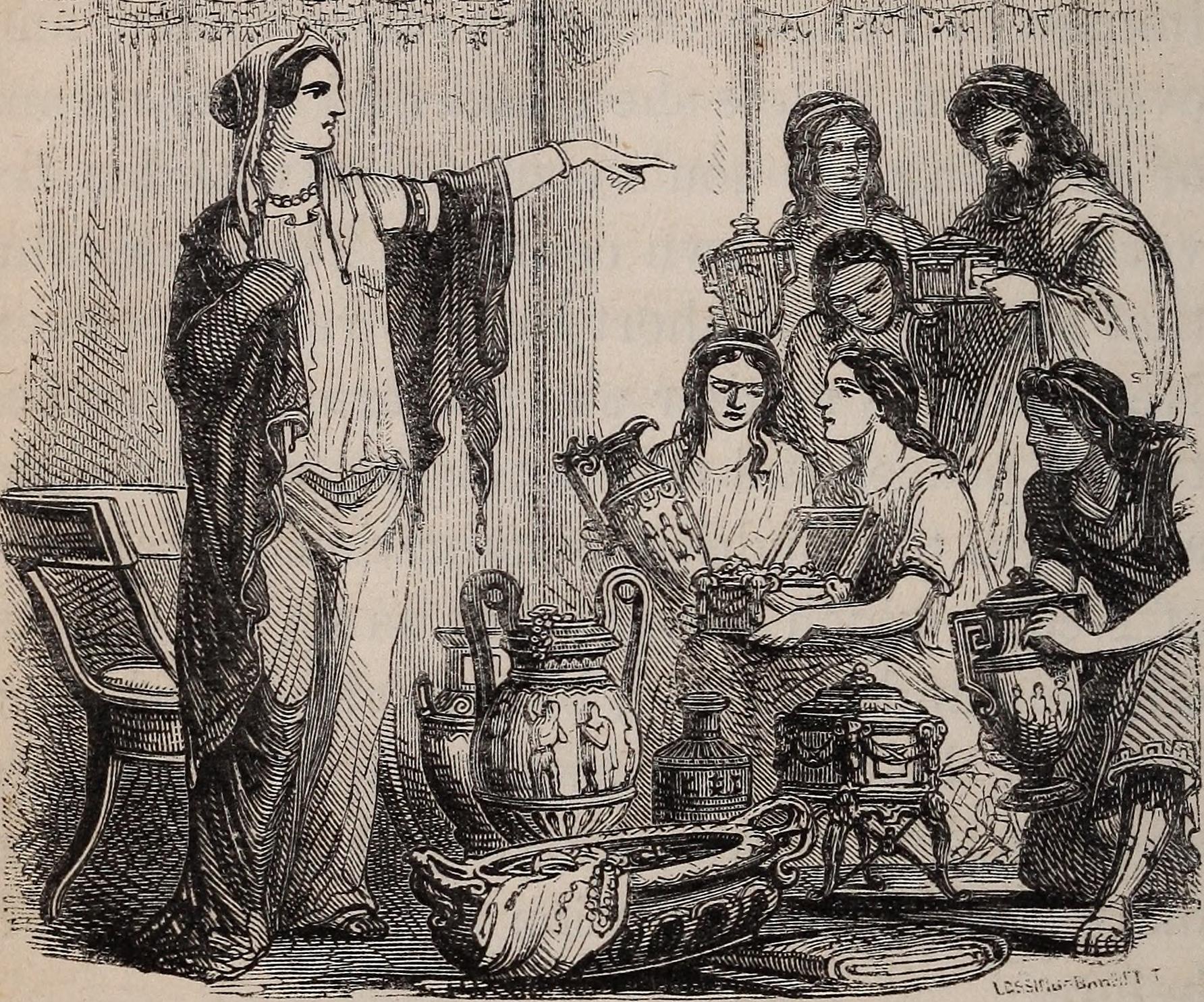 Nero sends his mother Agrippina Jewelry
