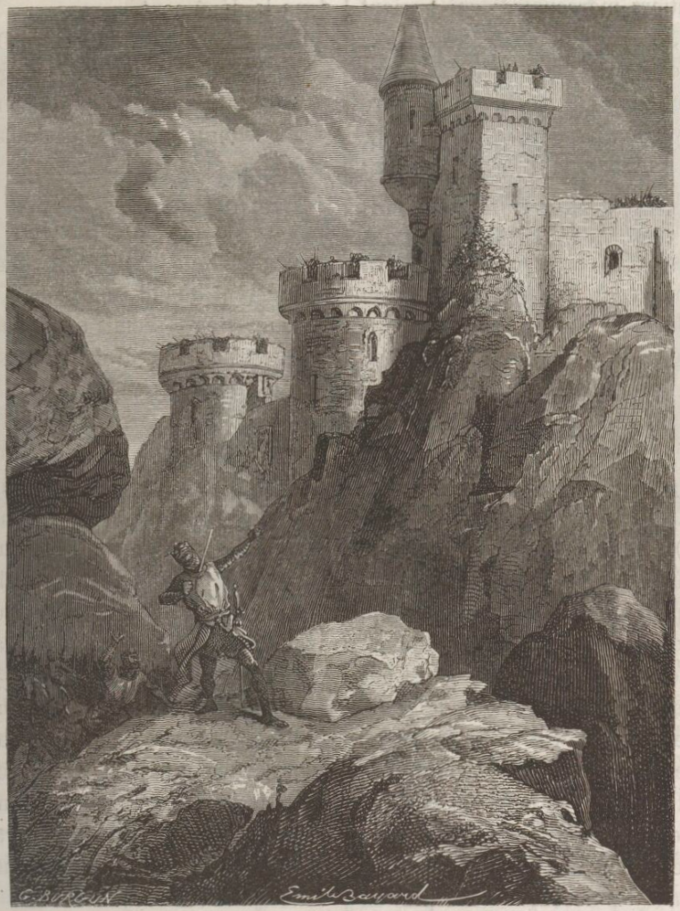 Richard the Lionhearth mortally shot during the siege of Chalus