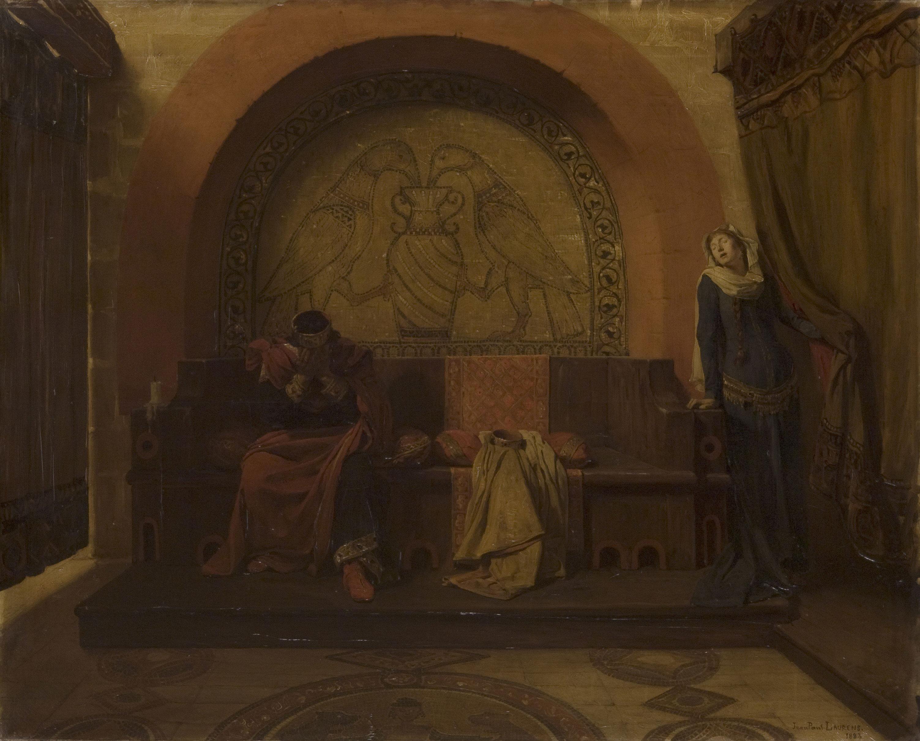 The Parting of King Robert and Bertha