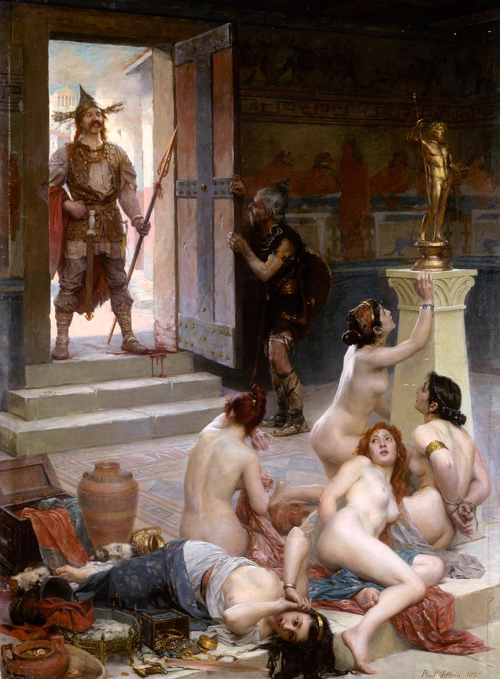 Brennus and His Share of the Spoils, also known as Spoils of the Battle