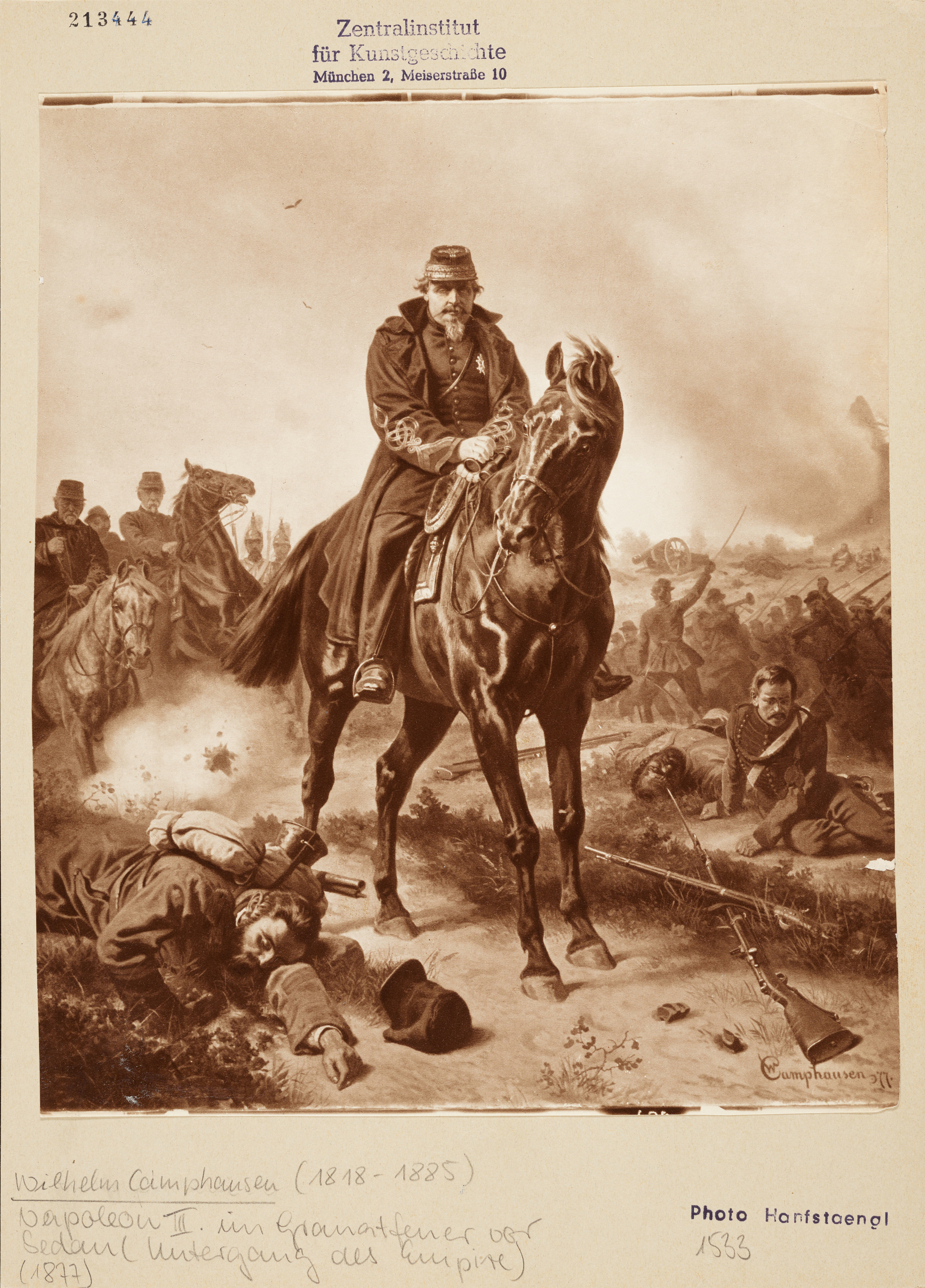 Napoleon III at the Battle of Sedan