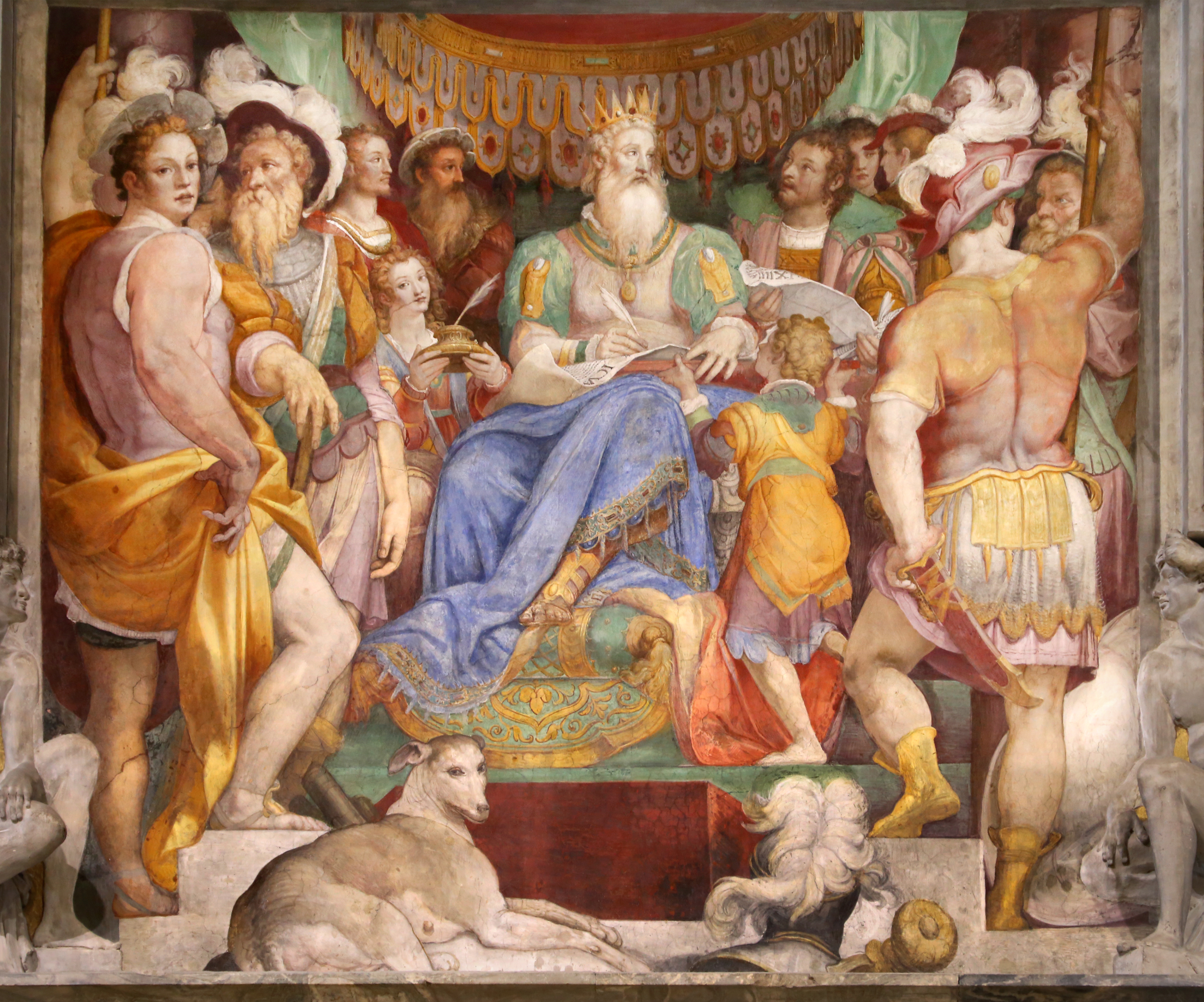 Charlemagne Confirms the Donation of Ravenna to the Church