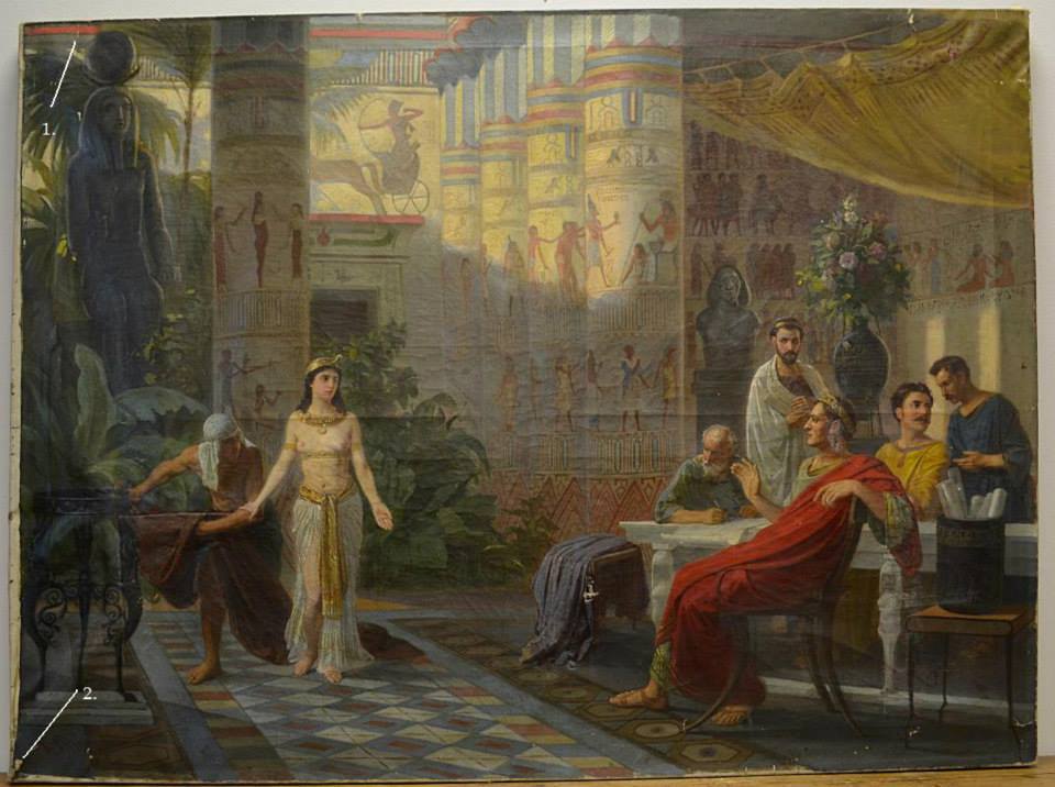 Cleopatra and Caesar