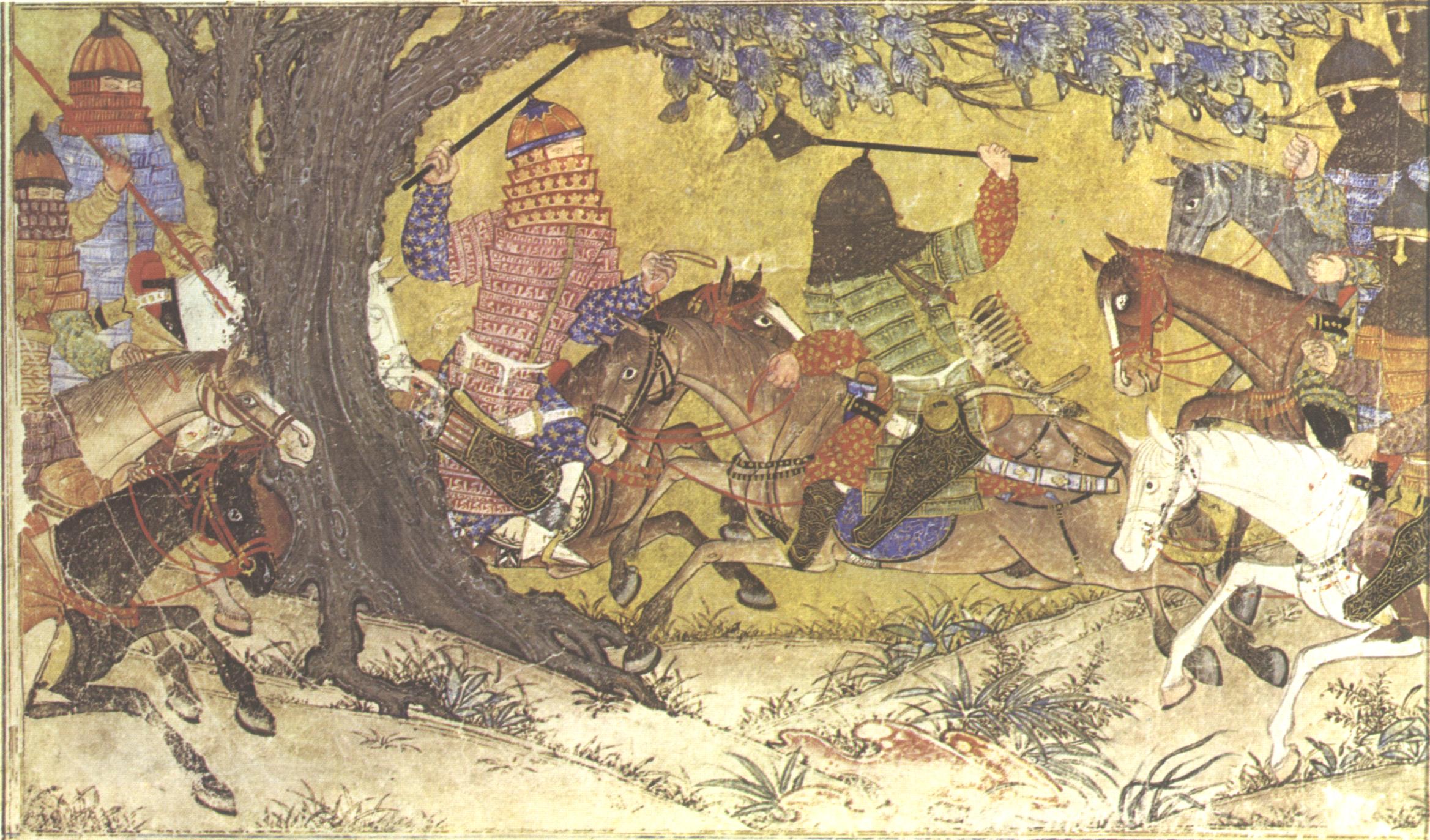 Ardashir Battles Bahman, Son of Ardavan.