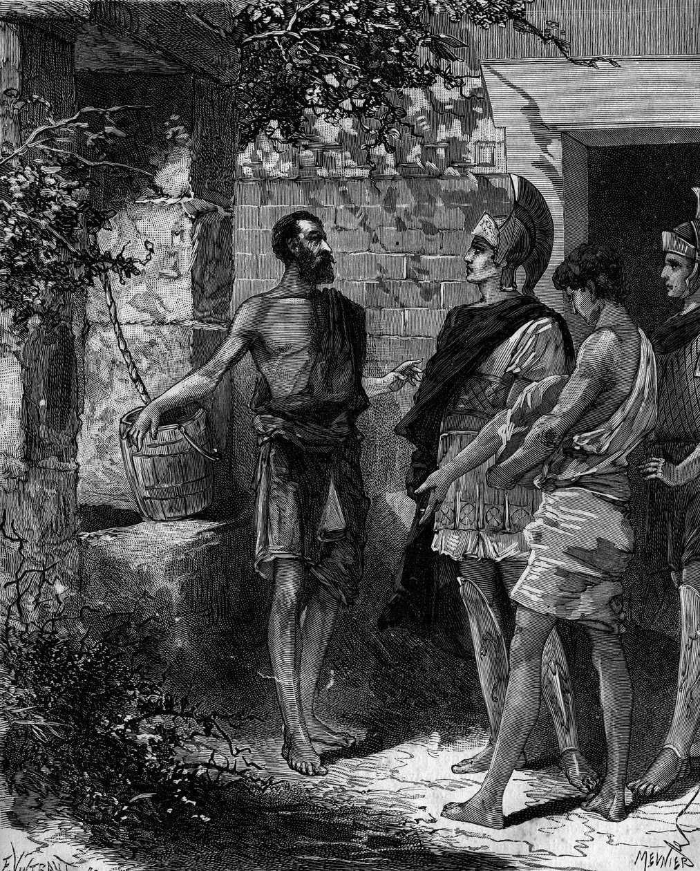 Phocion Receiving the Envoys of Alexander the Great after the Victory of Arbelles