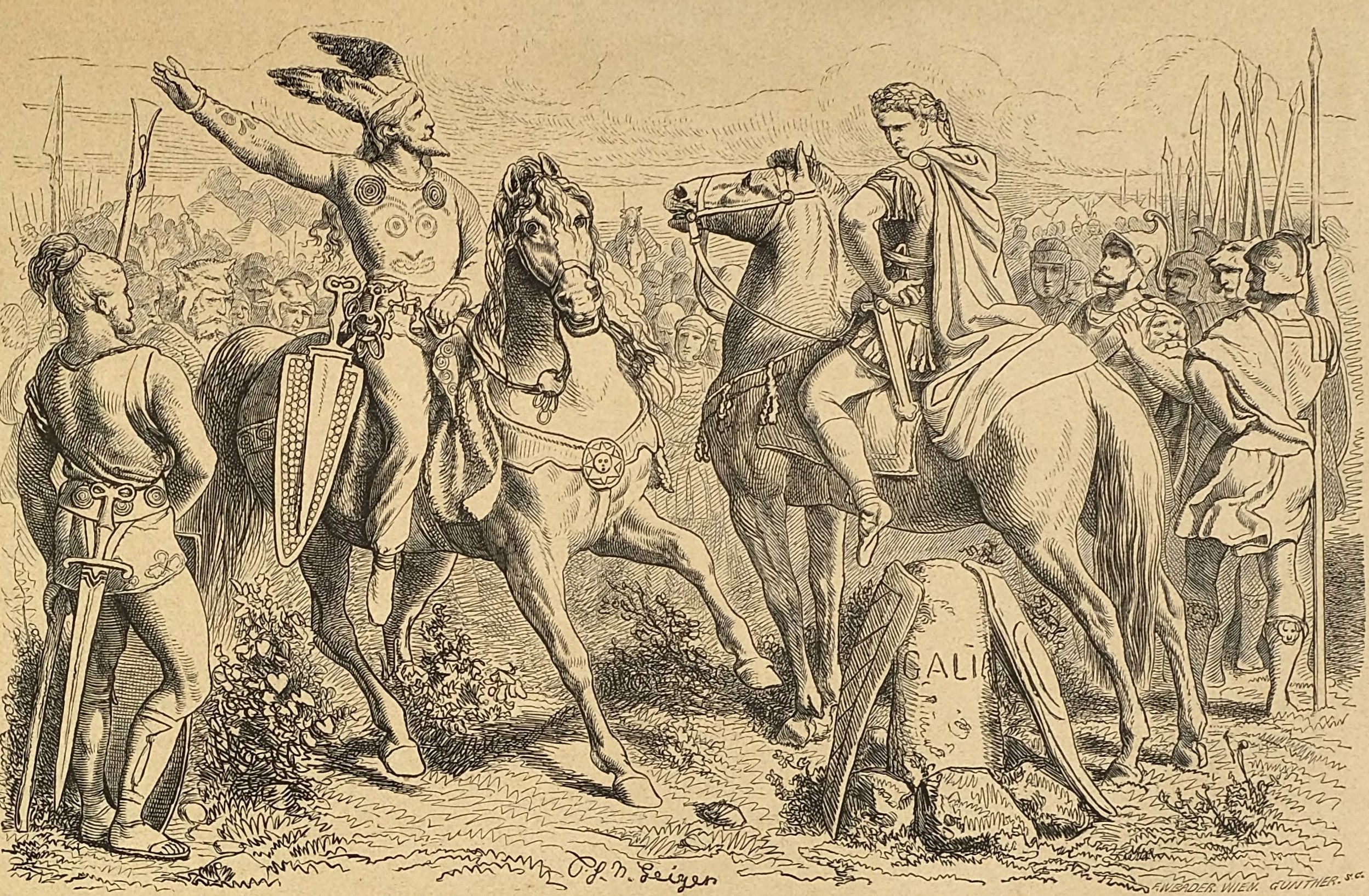 Caesar and Ariovistus