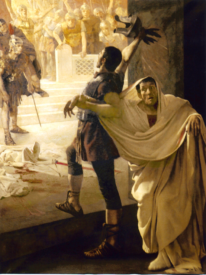 Claude proclaimed emperor