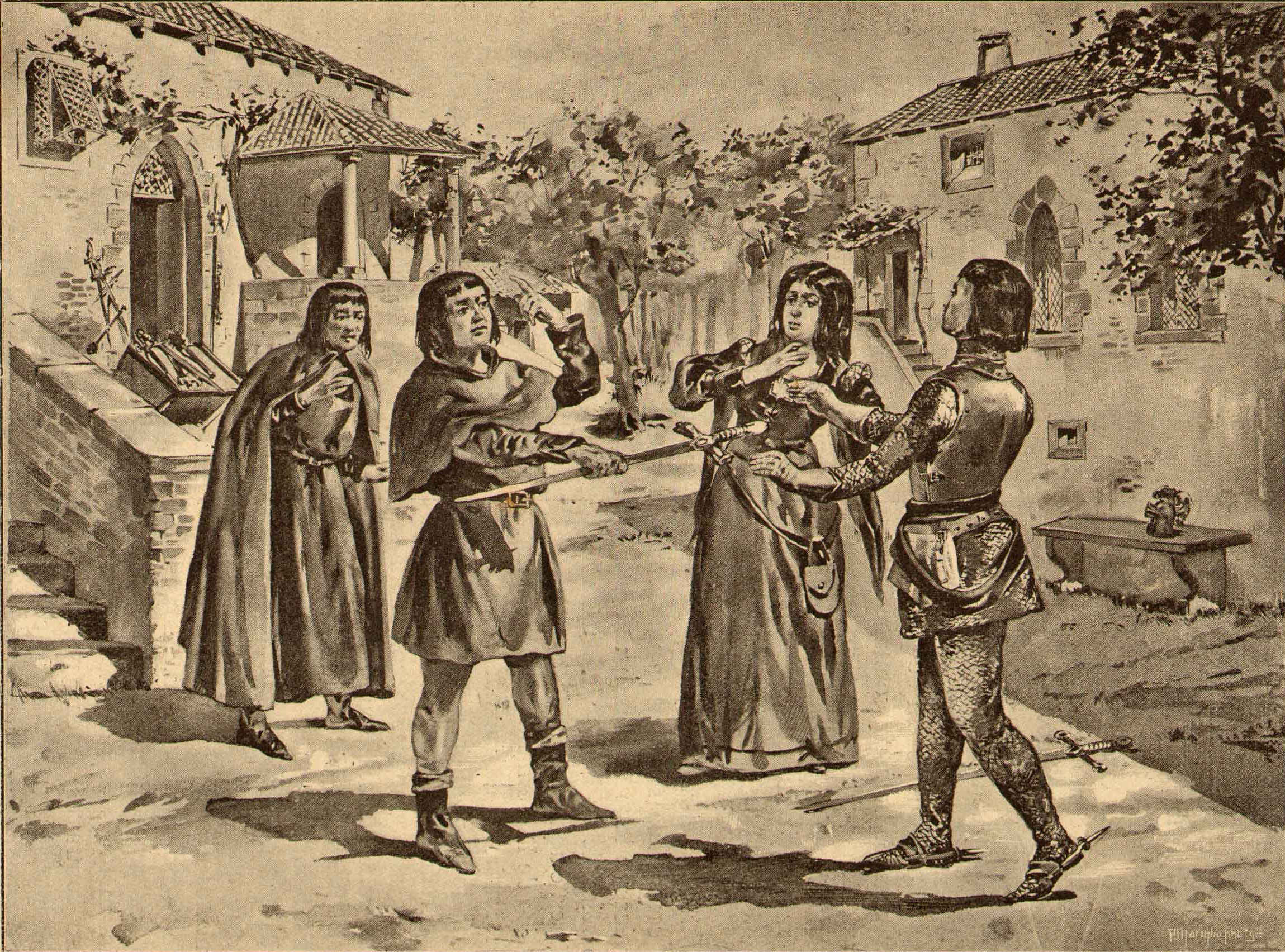 The Legend of the Alfageme of Santarém