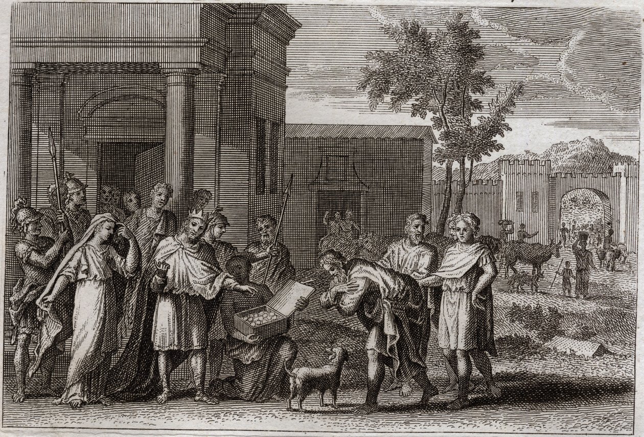Abimelech, King of Gerar, Having Taken Sarah by Force, is Deluded by God and Returns Her to Abraham