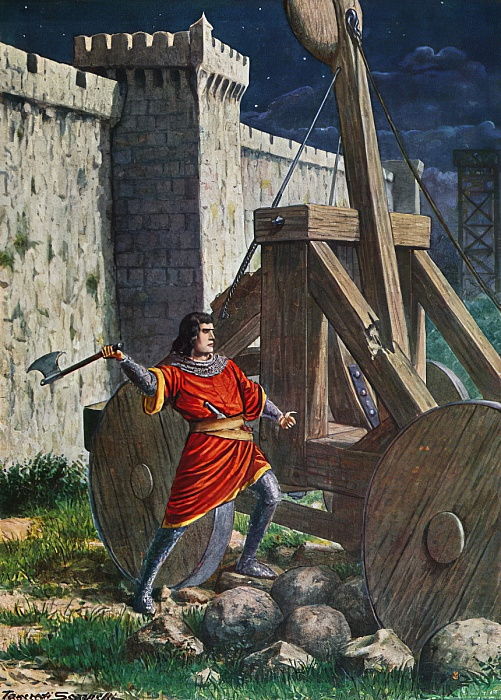Landemaro during the siege of Salerno