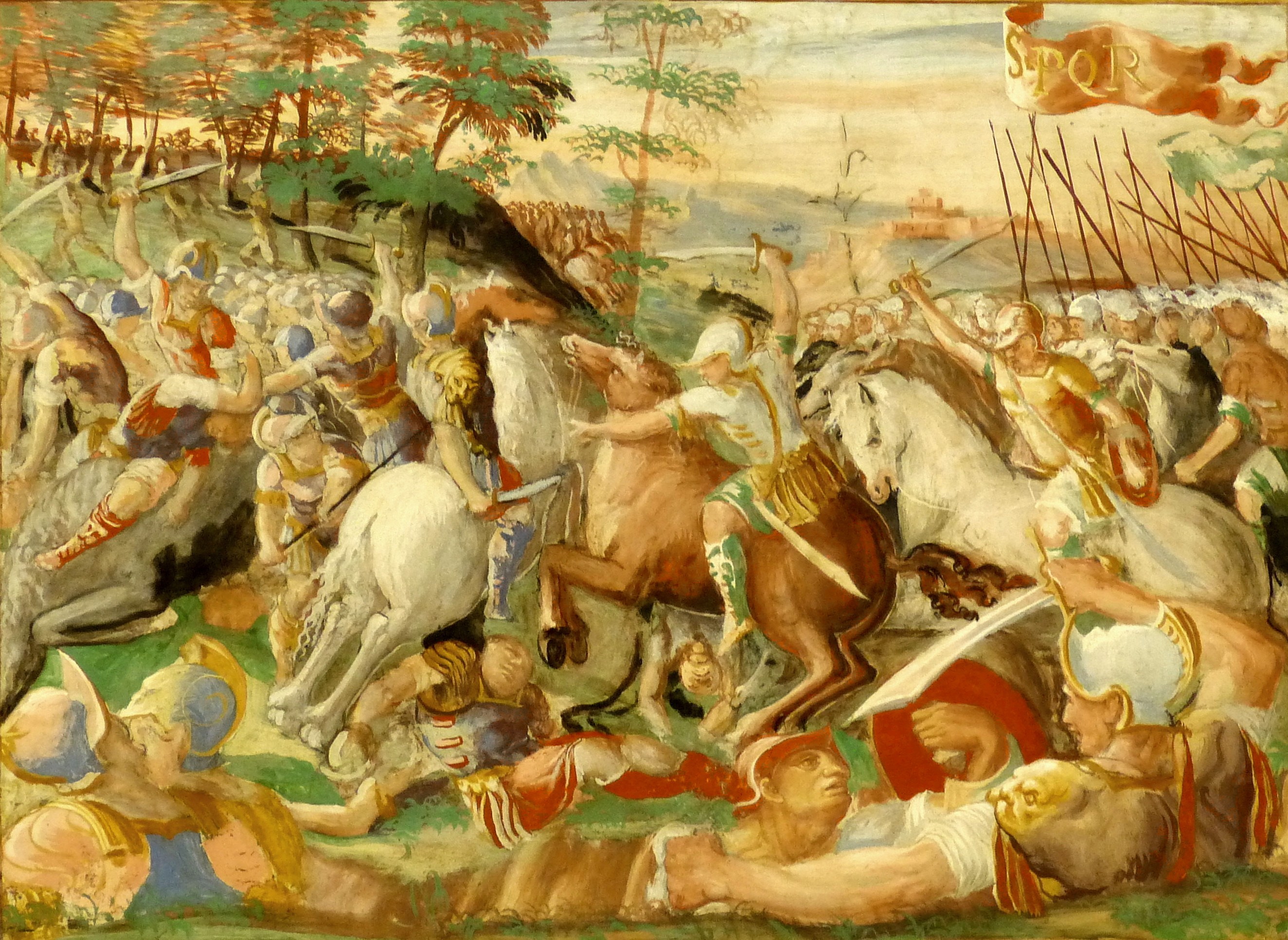 Battle of Lake Trasimene by an