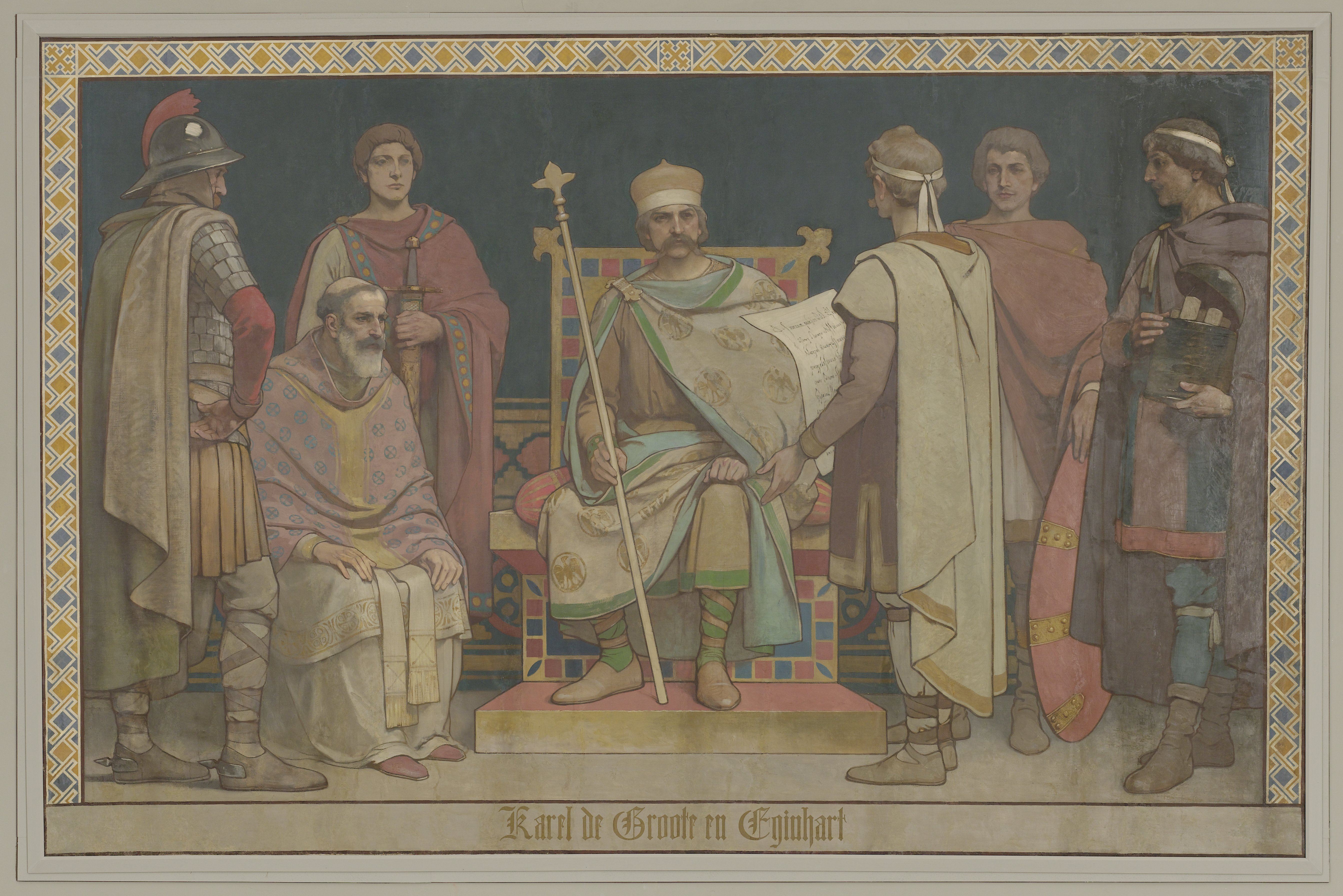 Charlemagne and Einhard
