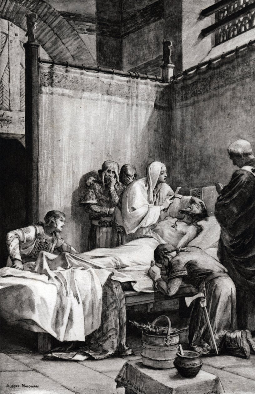 Death of Clovis I of the Franks in Paris on