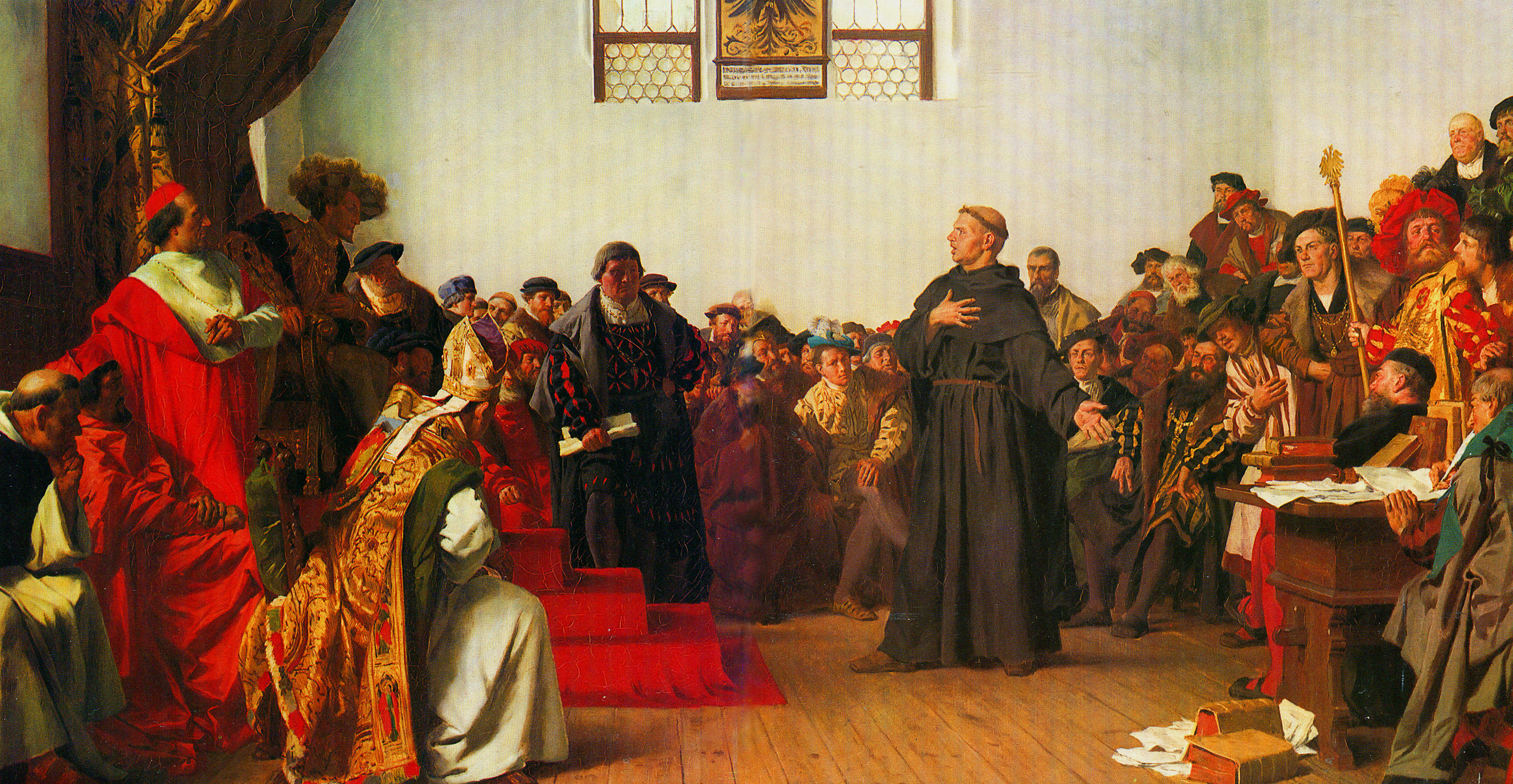 Luther Before the Diet of Worms by Anton von Werner