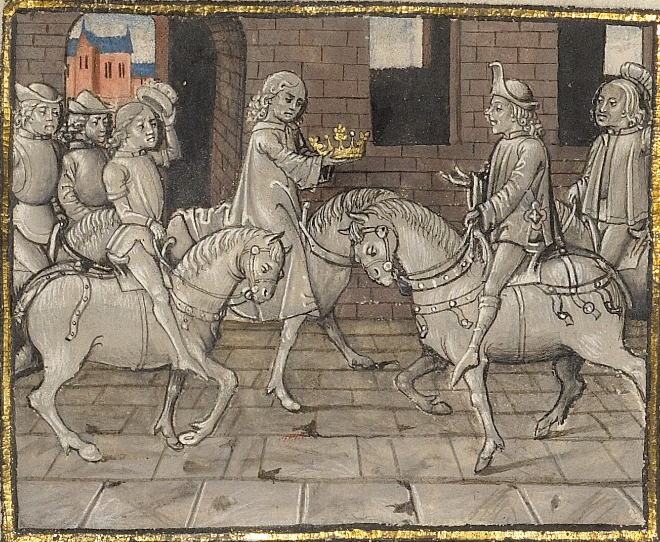 The Delivery of the Persian Crown to Darius