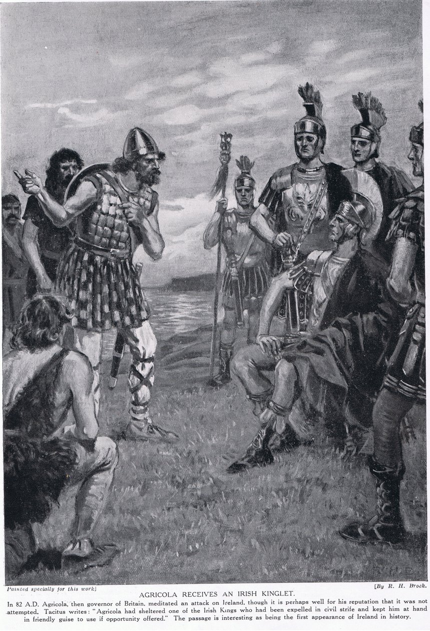 Agricola receives an Irish King