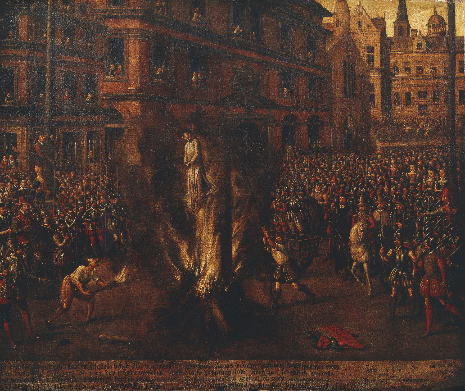The Execution of Annas du Bourg