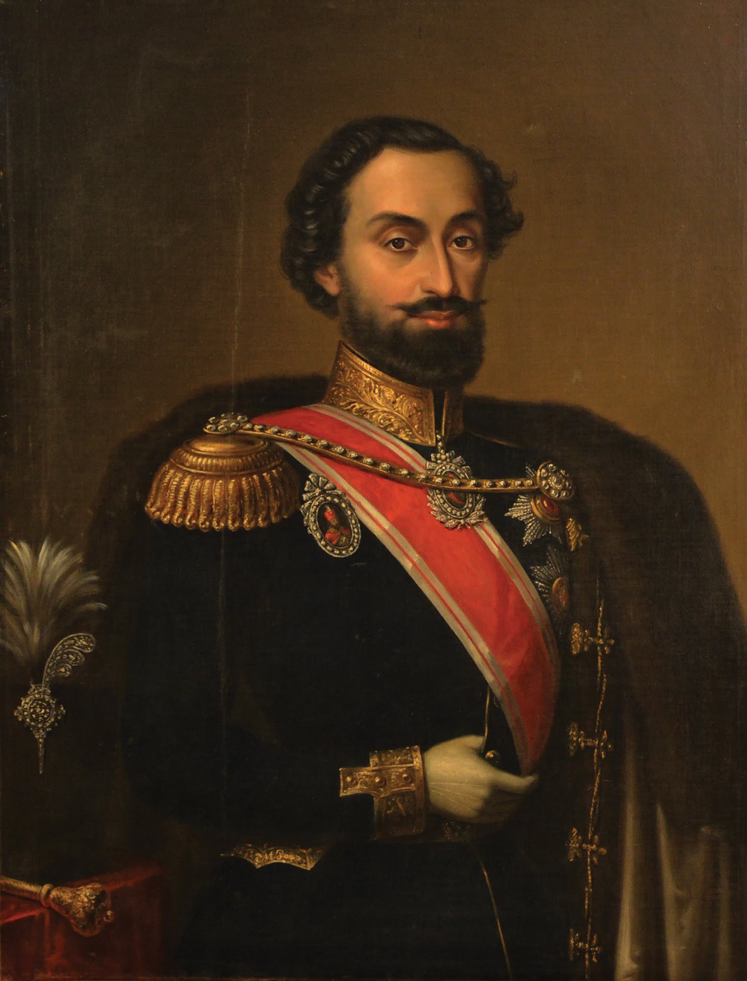 The Portrait of Barbu Știrbei
