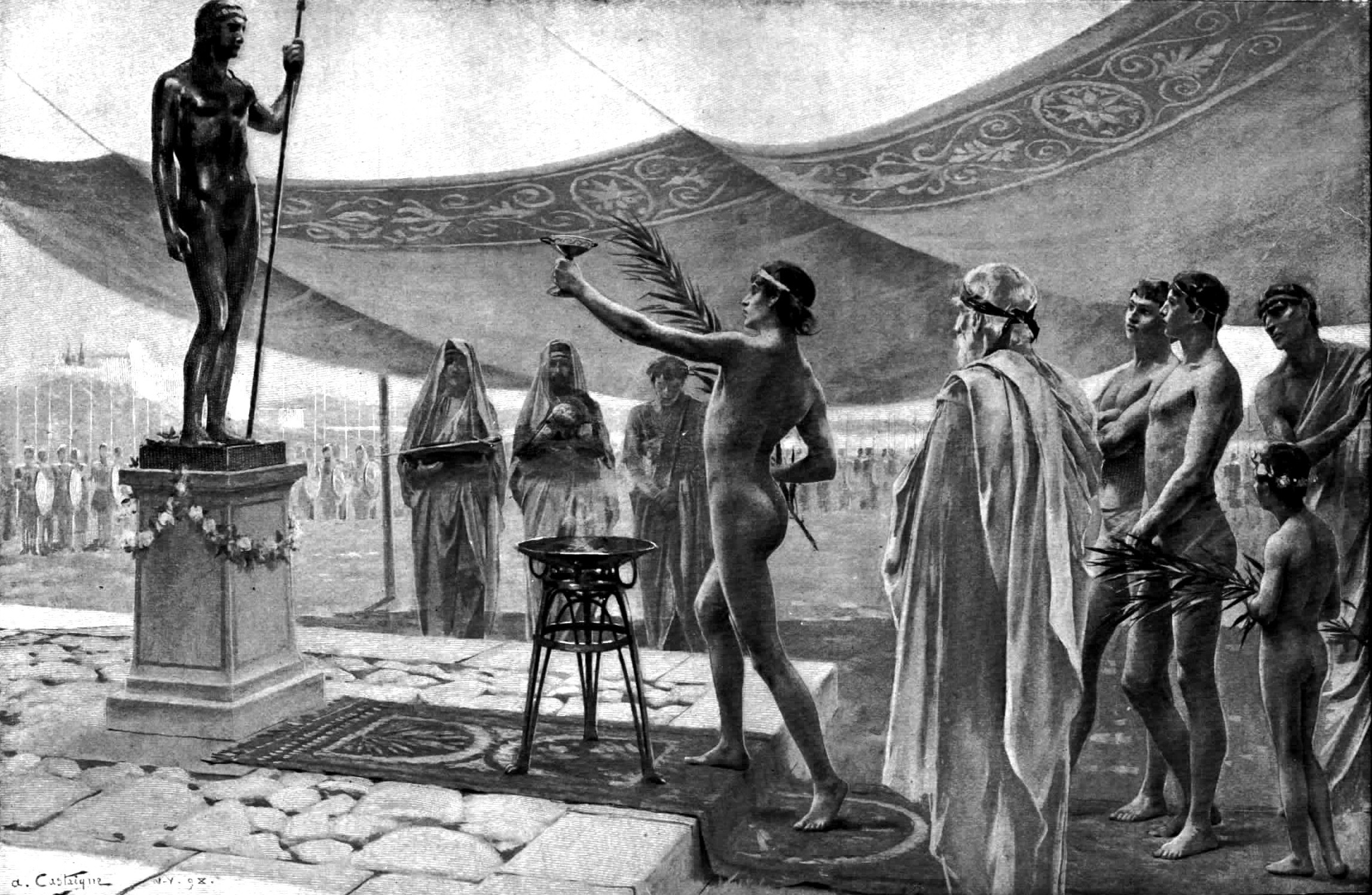 The sacrifices at Troy