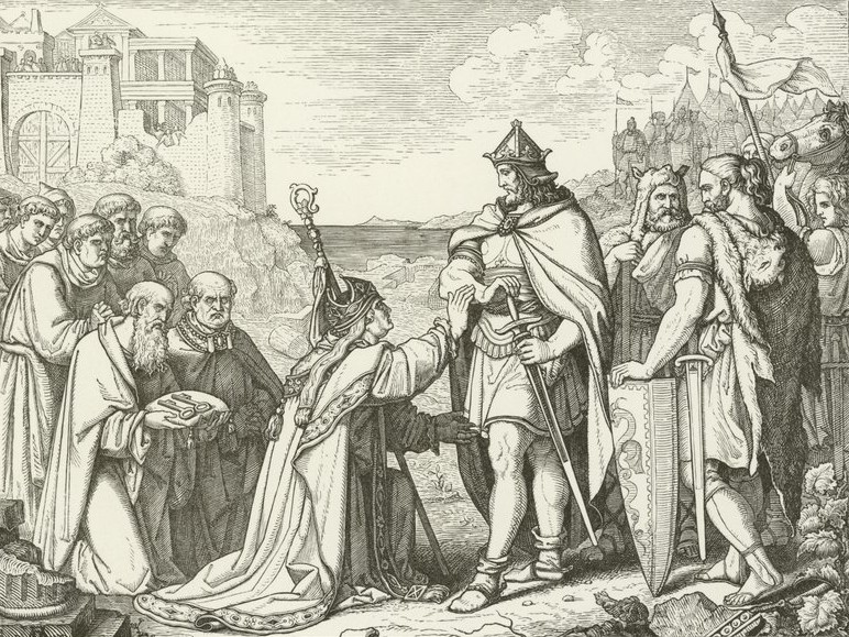 Theodorich before Ravenna