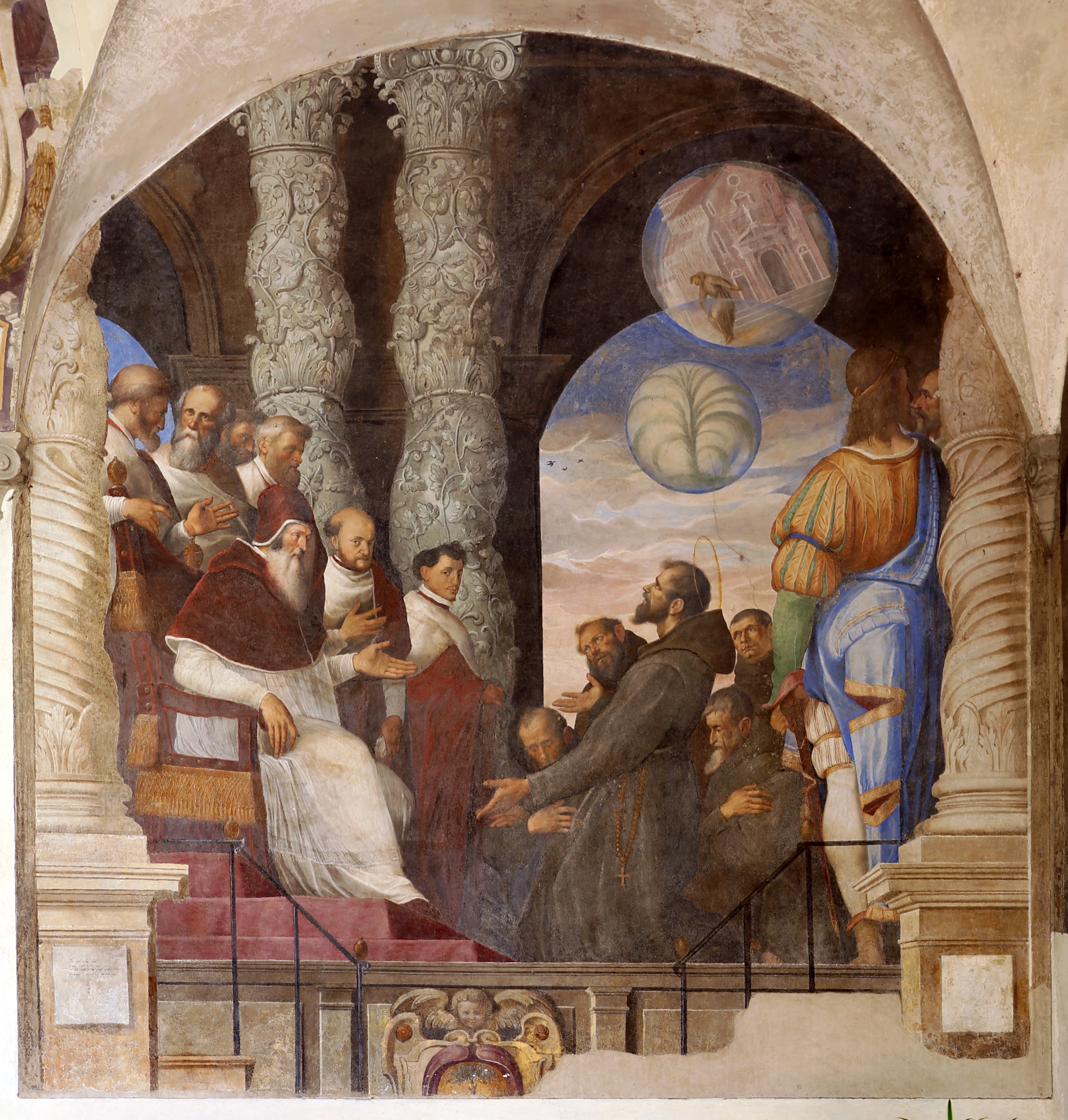 Innocent III Approves the Franciscan Rule