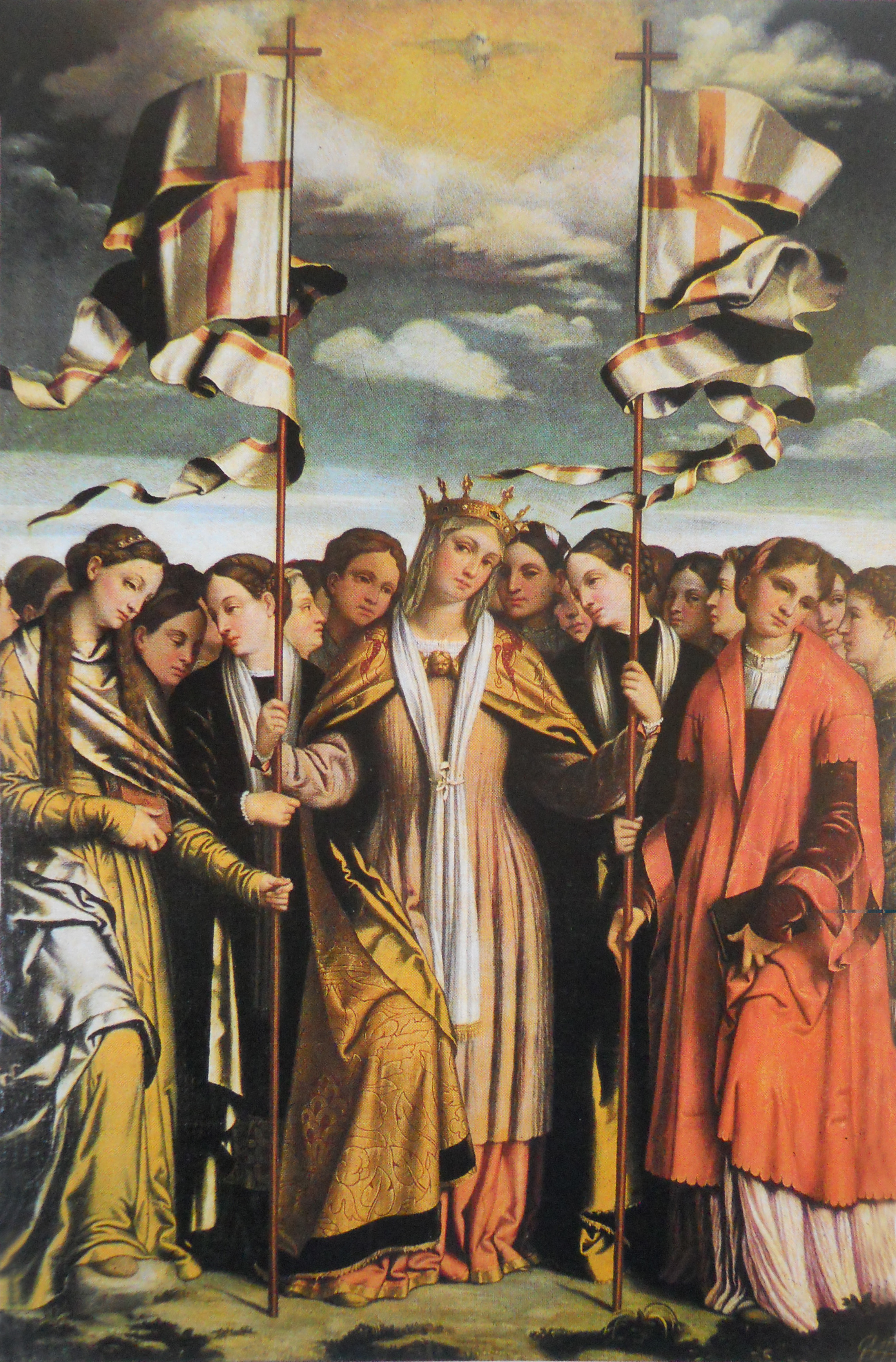 Saint Ursula and her virgin companions (Moretto)